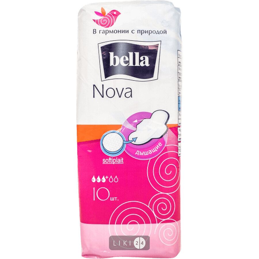 Прокладки гигиенические Bella Nova Soft №10: цены и характеристики