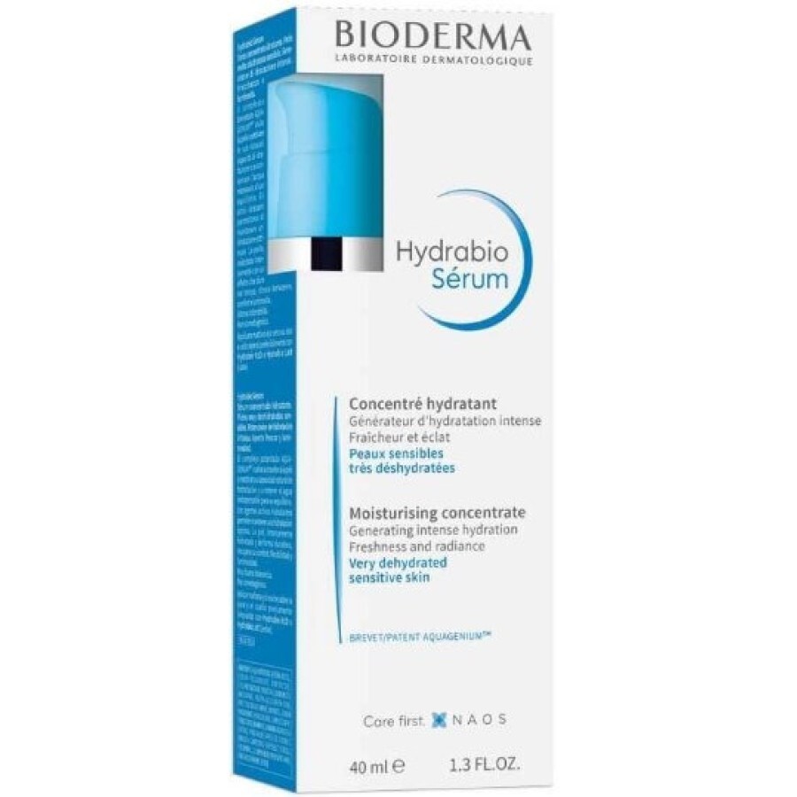 Сироватка Bioderma Hydrabio, 40 мл: ціни та характеристики