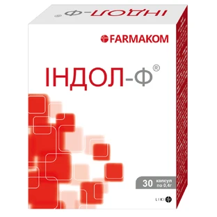 Индол-Ф капсулы 0,4 г №30