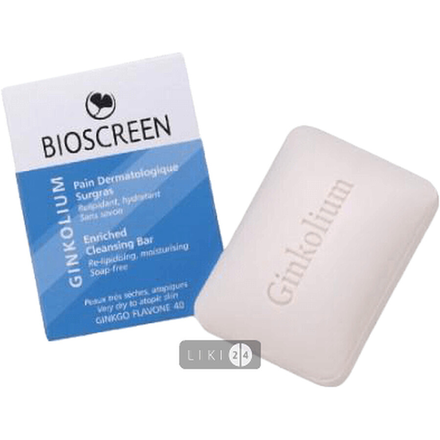 Твердое мыло Bioscreen Гинколиум обогащенное очищающее мыло без мыла, 100 г: цены и характеристики