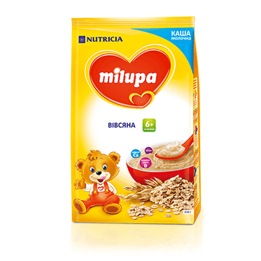 Детская каша Milupa Овсяная молочная с 6 месяцев,  210 г: цены и характеристики