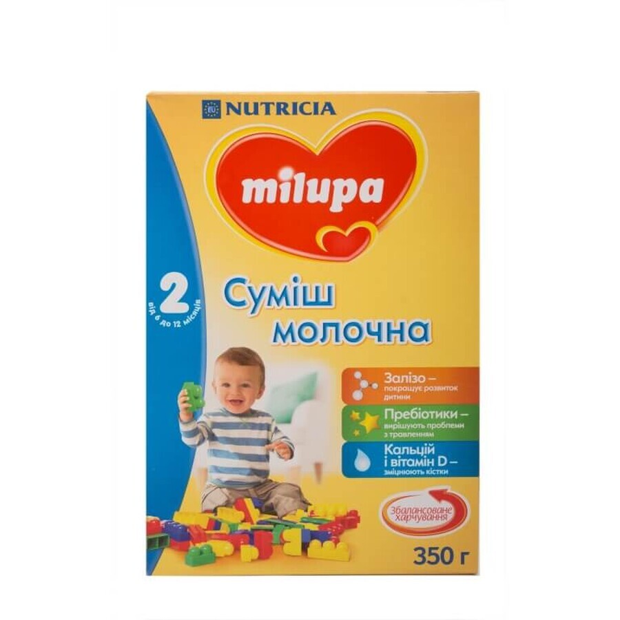 Молочна суміш Milupa 2 350 г: ціни та характеристики