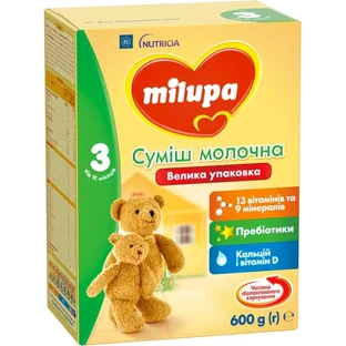 Молочна суміш Milupa Дитяче молочко 3 600 г