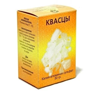 Галуни алюмокалієві фасовані Дон, 50 г