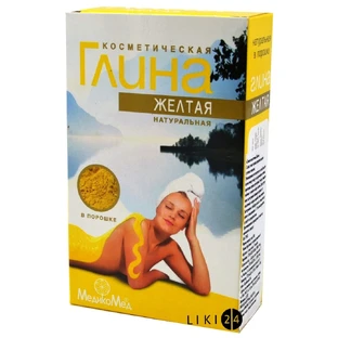 Глина Медикомед Желтая косметическая, 100 г