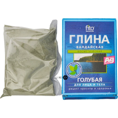 Глина Fito Косметик Валдайская голубая, 100 г: цены и характеристики