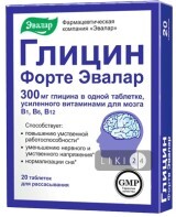 Глицин Форте Эвалар табл. 300 мг №20