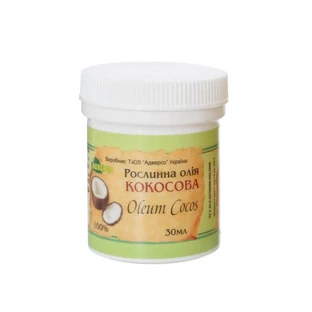 Масло кокосовое 30мл (твердое)	