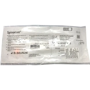 Голка для спінальної анестезії spinocan G25 х 4 3/4" (0,53 х 120 мм)
