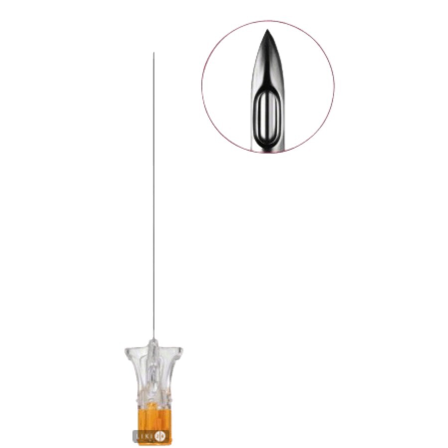 Голка для спінальної анестезії Pencan 0,42 x 120 мм, G27 3/4 дюйма 4502132, сіра: ціни та характеристики