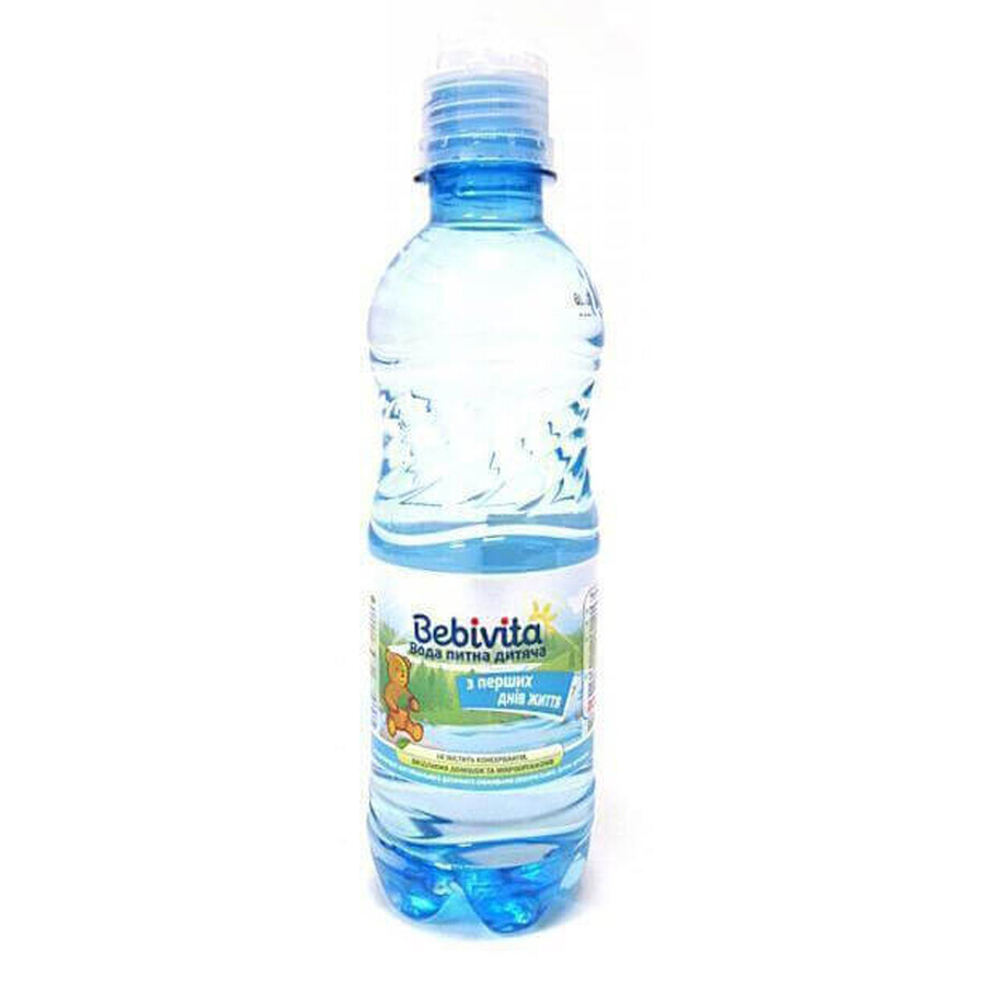 Вода питна Bebivita дитяча зі спеціальною пробкою 0.33 л: ціни та характеристики