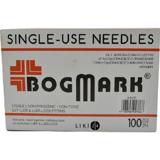 Иглы инъекционные одноразового применения bogmark 0,5 х 16 мм, (25G х 5/8)