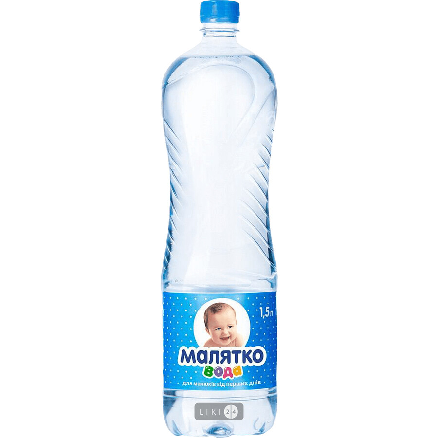 Вода питьевая детская Малятко негазированная, 1.5 л: цены и характеристики