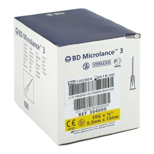 Иглы инъекционные стерильные одноразового применения "bd microlance 3" 0,3 х 13 мм