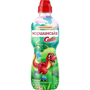 Вода мінеральна Моршинська Спортик природна столова негазована 0.33 л