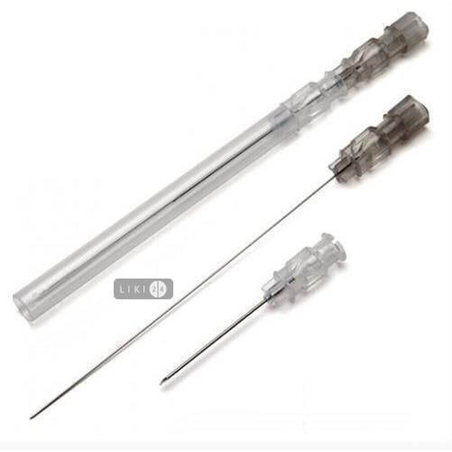 Голки спінальні bd speenal needle 25G (0,5 х 75 мм), з заточкою типу Quincke: ціни та характеристики