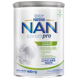 Смесь Nestle NAN Тройной комфорт с рождения 400 г