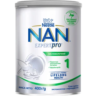 Суміш Nestle NAN Кисломолочний 1 з народження 400 г