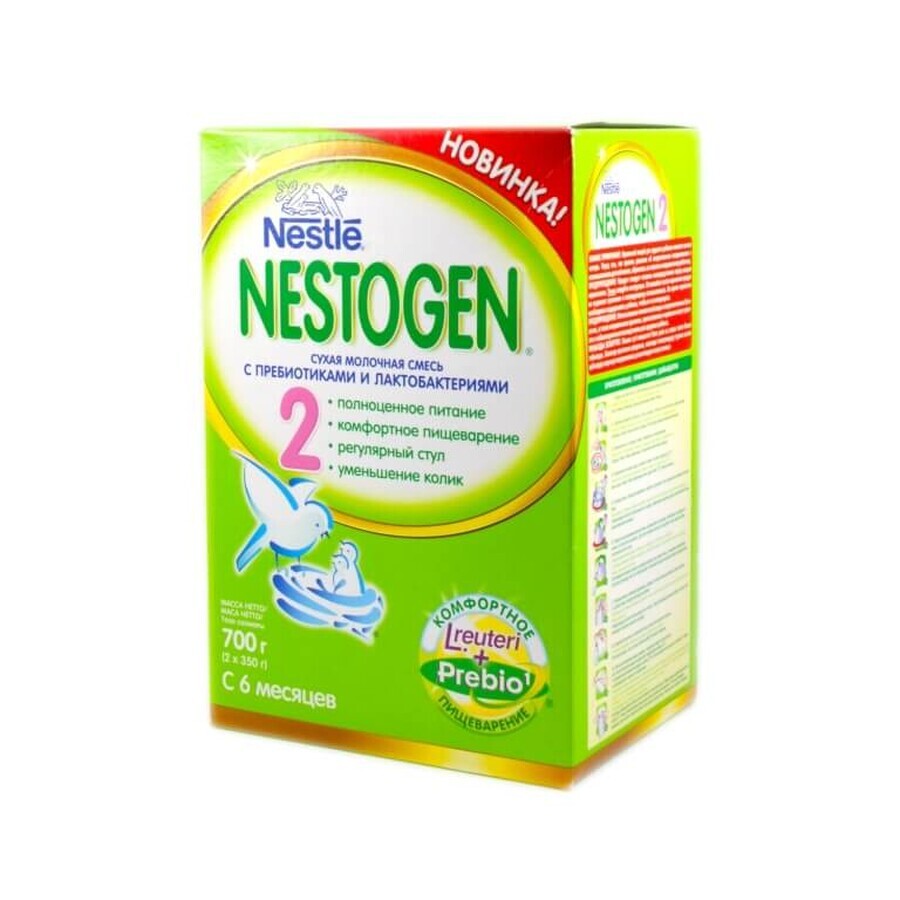 Суміш Nestle Nestogen 2 з 6 мiсяцiв 700 г: ціни та характеристики