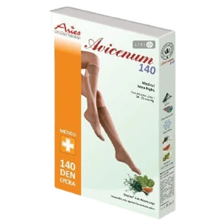 Гольфи Aries Avicenum 140 Normal L (3) антиварикозні, чорний