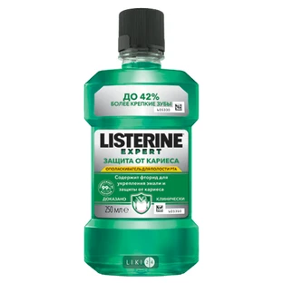 Ополаскиватель для ротовой полости Listerine Expert защита от кариеса 250 мл