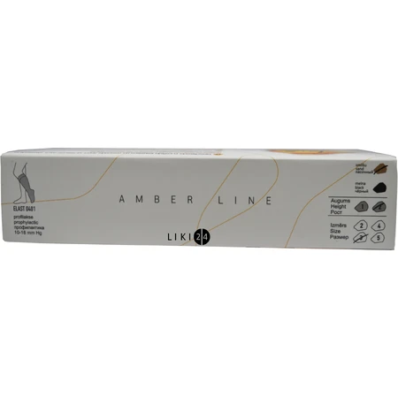 Гольфи Tonus Elast 0401 Amber (10-18 мм рт.ст.) компресійні з миском, розмір 3, 2 зріст, пісочний: ціни та характеристики