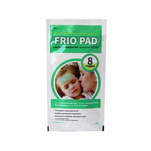 Пластир охолоджуючий гідрогелевий frio pad 
