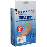 Пластир першої медичної допомоги Paramed 72 х 19 мм №100