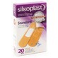 Пластырь медицинский silkoplast standart стерильный бактерицидный гипоаллергенный стандартный влагостойкий  №20