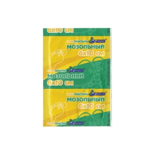 Пластыр мозольний С-Пласт 6 см х 10 см