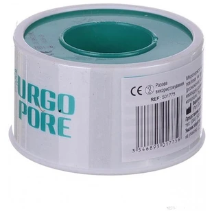 Пластир медичний Urgopore 5 м х 2,5 см