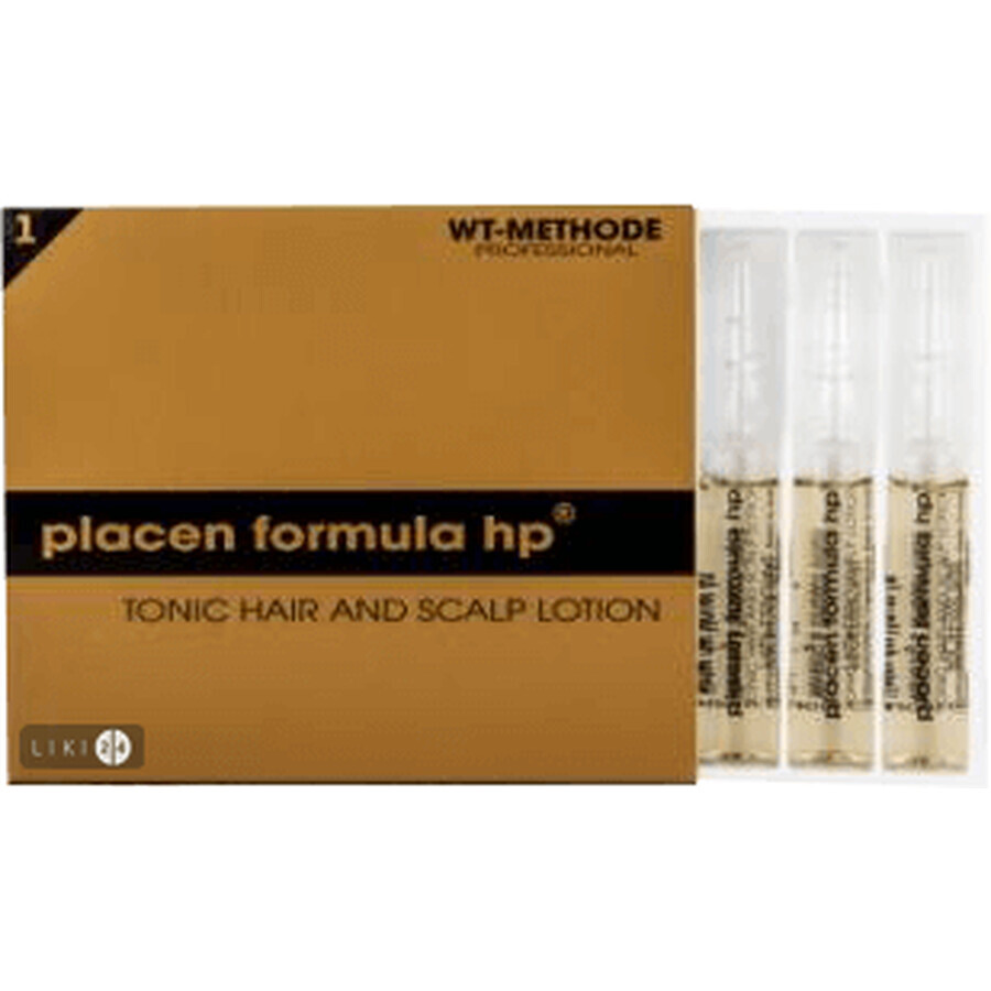 Засіб для волосся Placen Formula HP №1 ампули, №6: ціни та характеристики