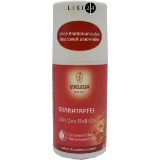Дезодорант Weleda Гранат Roll-On 24 часа 50 мл