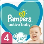 Підгузки Pampers Active Baby Maxi 4 (9-14 кг), 49 шт.: ціни та характеристики