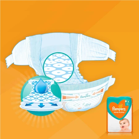 Подгузники Pampers Sleep & Play 3 Midi 6-10 кг 58 шт: цены и характеристики