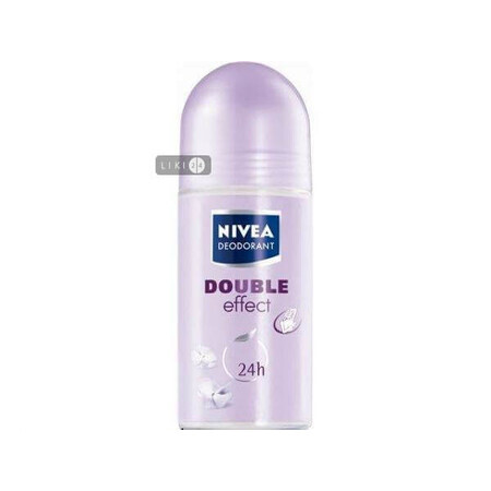 Дезодорант-антиперспірант Nivea Deodorant Double Effect 48H Подвійний ефект кульковий для жінок 150 мл