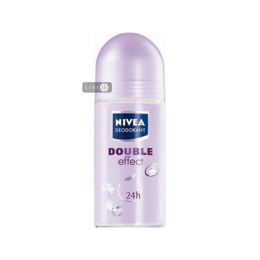 Дезодорант-антиперспирант Nivea Deodorant Double Effect 48H Двойной эффект шариковый для женщин 150 мл: цены и характеристики