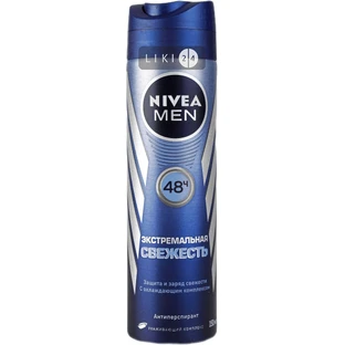 Дезодорант Nivea Men Екстремальна свіжість спрей-антиперспірант з ментолом 150 мл