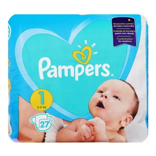 Підгузки Pampers New Baby Newborn 1 (2-5 кг) 27 шт