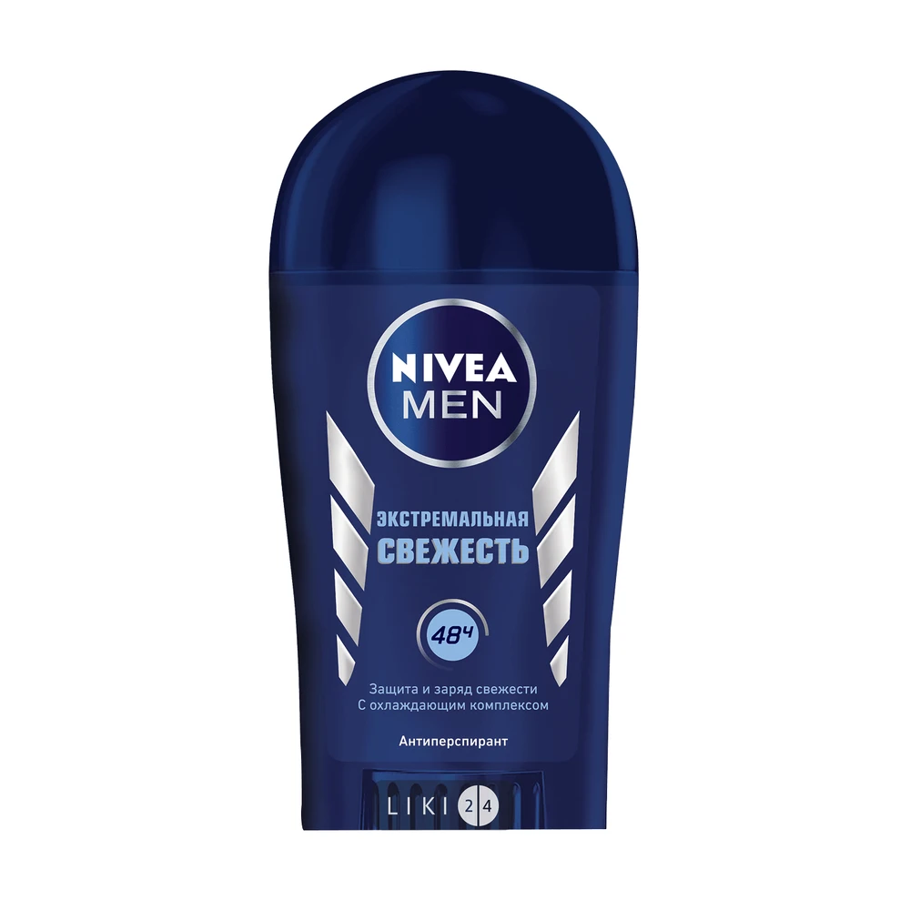 Антиперспірант-стік Nivea Men Екстремальна свіжість 40 мл: ціни та характеристики