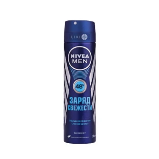 Дезодорант-спрей Nivea Men Заряд свіжості чоловічий 150 мл