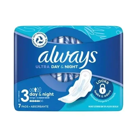 Гігієнічні прокладки Always Ultra Day & Night, розмір 3, 7 шт: ціни та характеристики