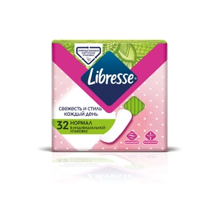 Прокладки щоденні Libresse Daily Fresh Normal №32