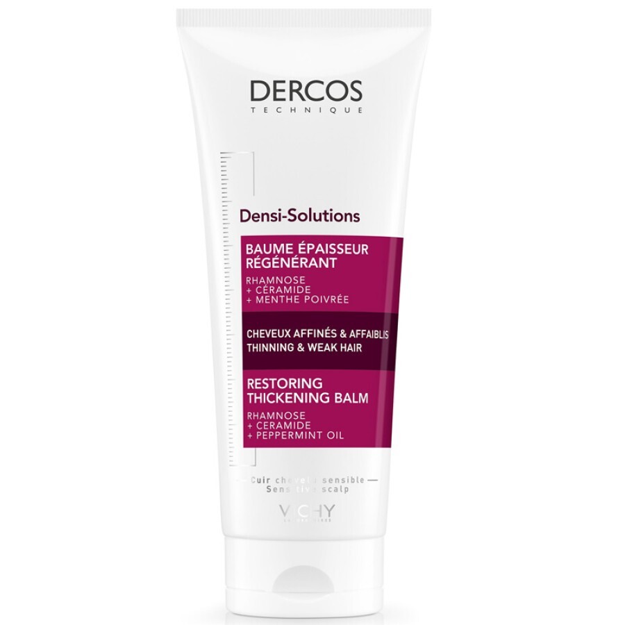 Бальзам-кондиционер Vichy Dercos Densi-Solutions для восстановления густоты и объема тонких ослабленных волос, 200 мл: цены и характеристики