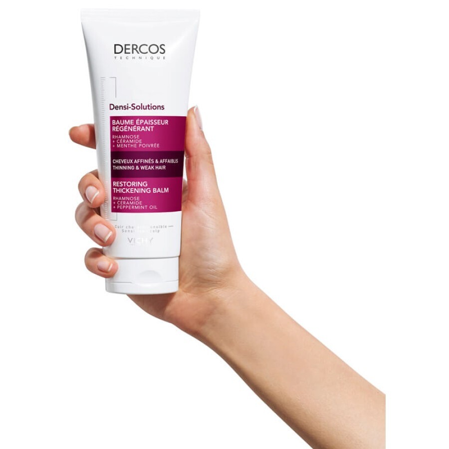 Бальзам-кондиціонер Vichy Dercos Densi-Solutions для відновлення густоти і об'єму тонкого ослабленого волосся, 200 мл: ціни та характеристики