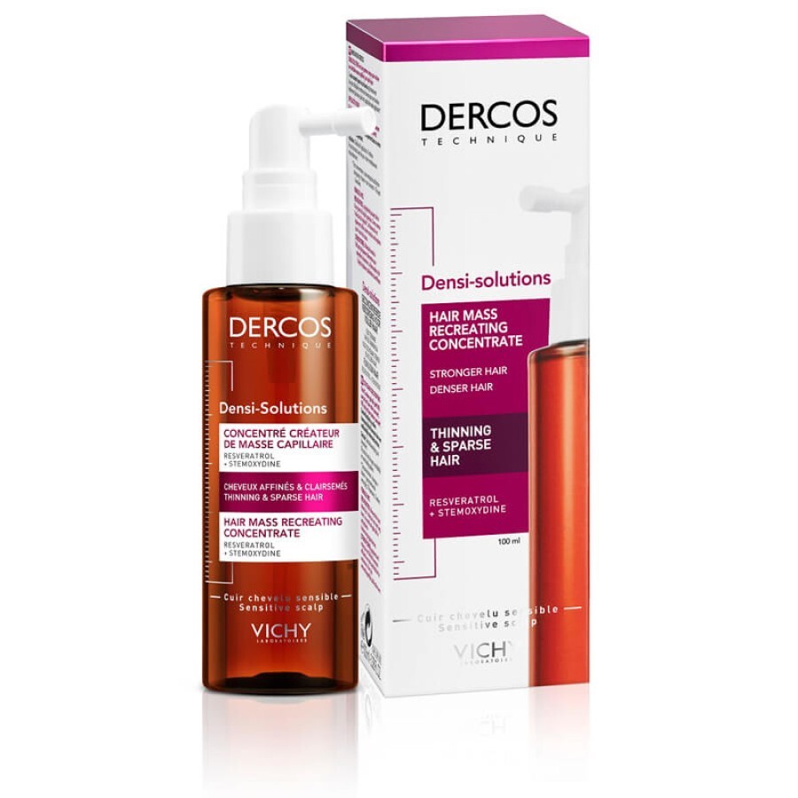 Концентрат Vichy Dercos Densi-Solutions для збільшення густоти волосся, 100 мл: ціни та характеристики
