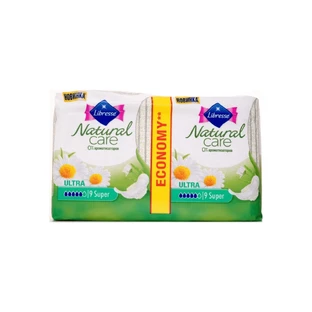 Прокладки гигиенические Libresse Natural care Ultra Super №12