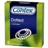 Презервативи Contex Dotted, 3 шт