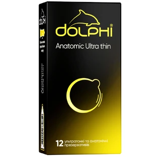 Презервативы Dolphi Anatomic Ultra Thin, 12 шт.