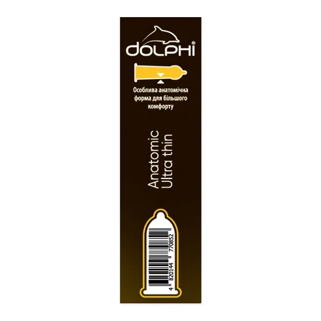 Презервативы Dolphi Anatomic Ultra Thin, 12 шт.: цены и характеристики